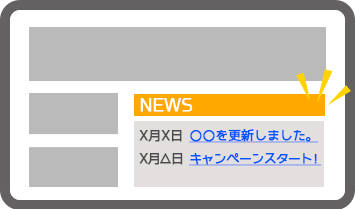 新着情報の修正